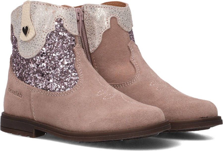 Develab 47084 Laarzen Suède Unisex Roze