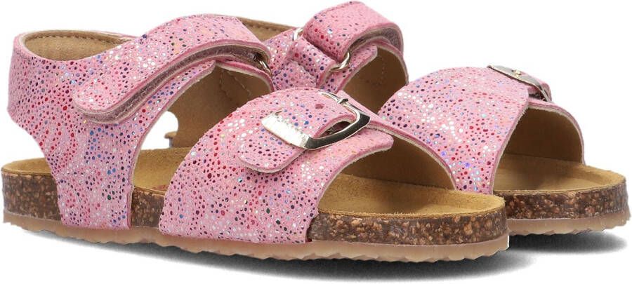 Develab leren sandalen roze Meisjes Leer All over print 25