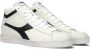 Diadora Game High Waxed Hoge sneakers Leren Sneaker Wit - Thumbnail 3