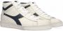 Diadora Game High Waxed Hoge sneakers Leren Sneaker Wit - Thumbnail 1