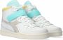 Diadora Mi Basket Mid Icona Wn Hoge sneakers Leren Sneaker Dames Wit - Thumbnail 1