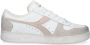 Diadora Magic Basket Low Icona Woman Lage sneakers Leren Sneaker Dames Wit - Thumbnail 1