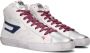 Diesel S leroji Mid X Hoge sneakers Leren Sneaker Heren Wit - Thumbnail 1