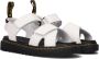 Dr. Martens VOSS II leren sandalen wit Meisjes Leer Effen 36 - Thumbnail 1