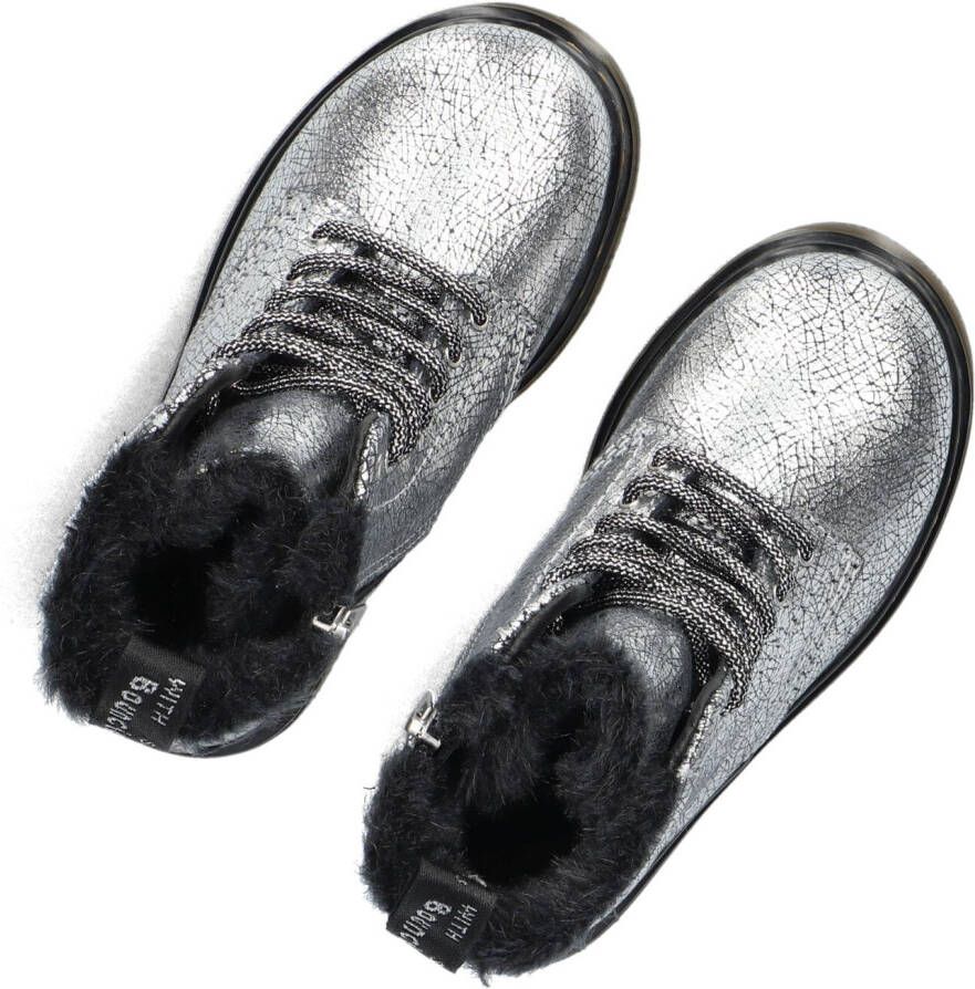 Dr. Martens Laarzen Serena T Silver Distressed Foil