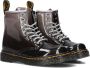 Dr. Martens 1460 Glitter T lak veterboots zwart zilver - Thumbnail 1