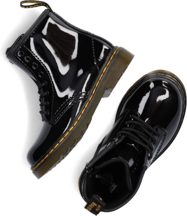 Dr. Martens 1460 Patent Kleuter Tiener leren veterboots zwart Meisjes Leer 32