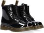 Dr. Martens 1460 Patent Kleuter Tiener leren veterboots zwart Meisjes Leer 34 - Thumbnail 1