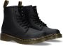 Dr. Martens Delaney Schoenen met rits en veter Zwart;Zwarte Black softy - Thumbnail 1