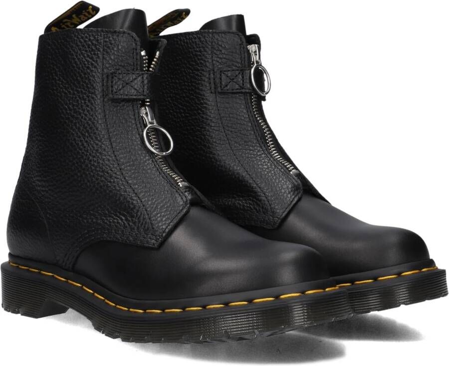 Dr martens Dr. Martens 1460 Pascal front zipper Zwart Leer Biker boots Dames