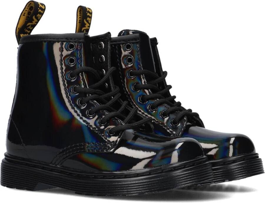 Dr. Martens 1460 T leren veterboots zwart rainbow Meisjes Leer Effen 23