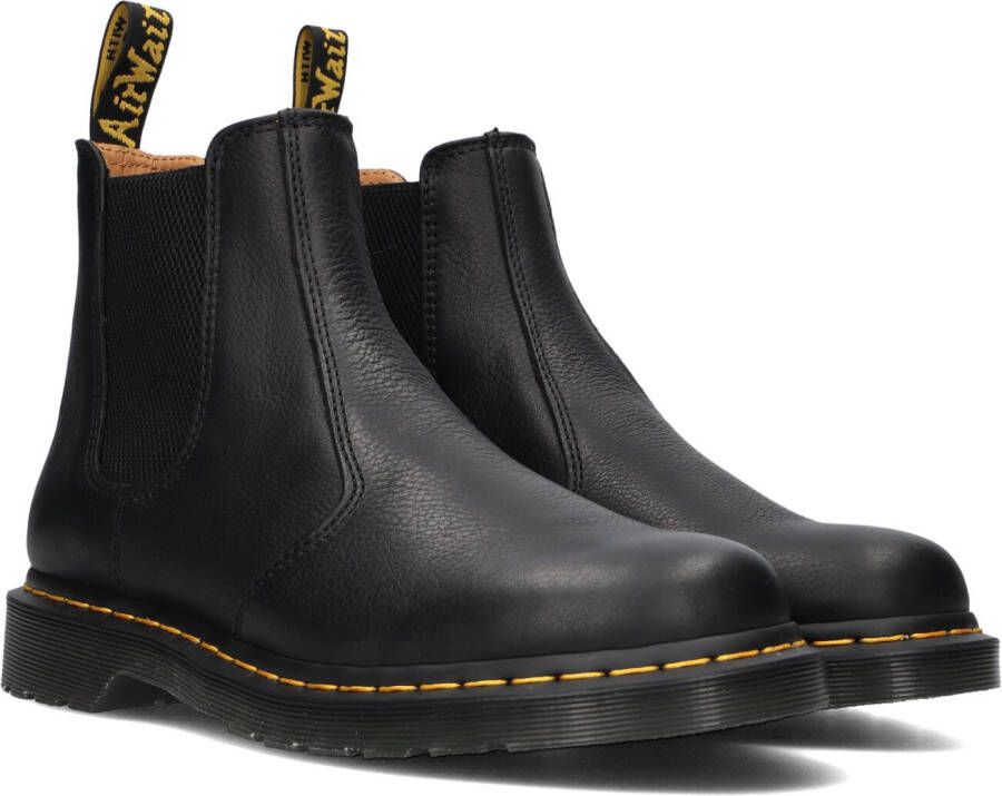 Dr. Martens Zwarte Chelsea-laarzen voor stijlvolle uitjes Black