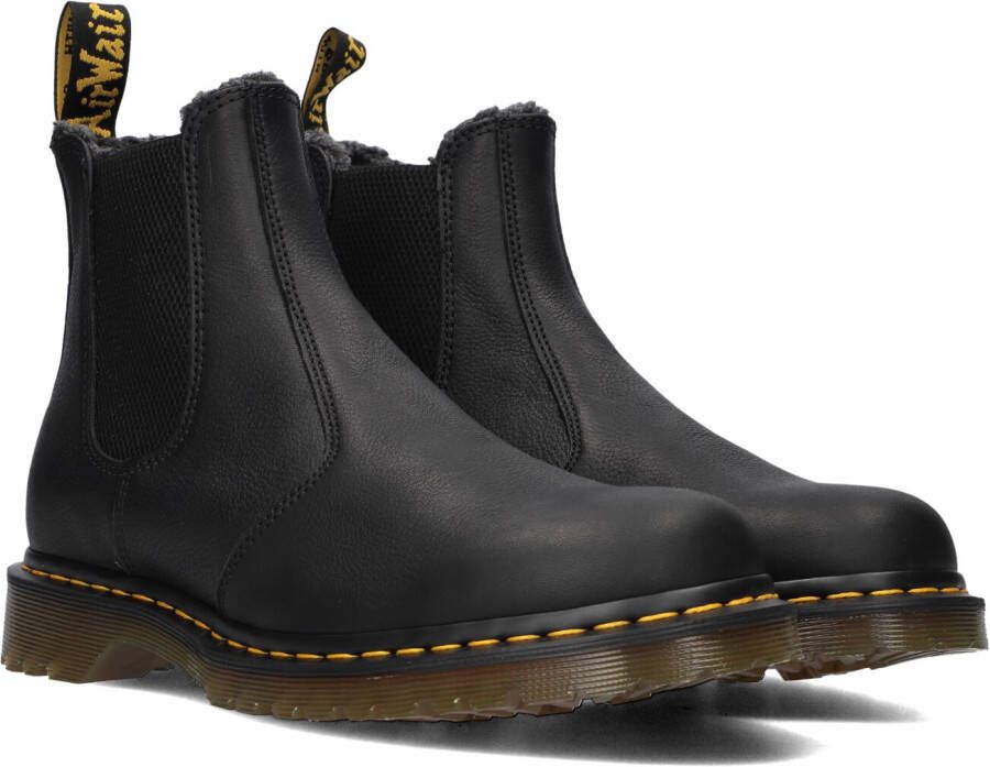 Dr. Martens Zwarte Chelsea Leren Enkellaarzen Black Heren