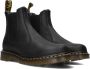 Dr. Martens Zwarte Chelsea Leren Enkellaarzen Black Heren - Thumbnail 1