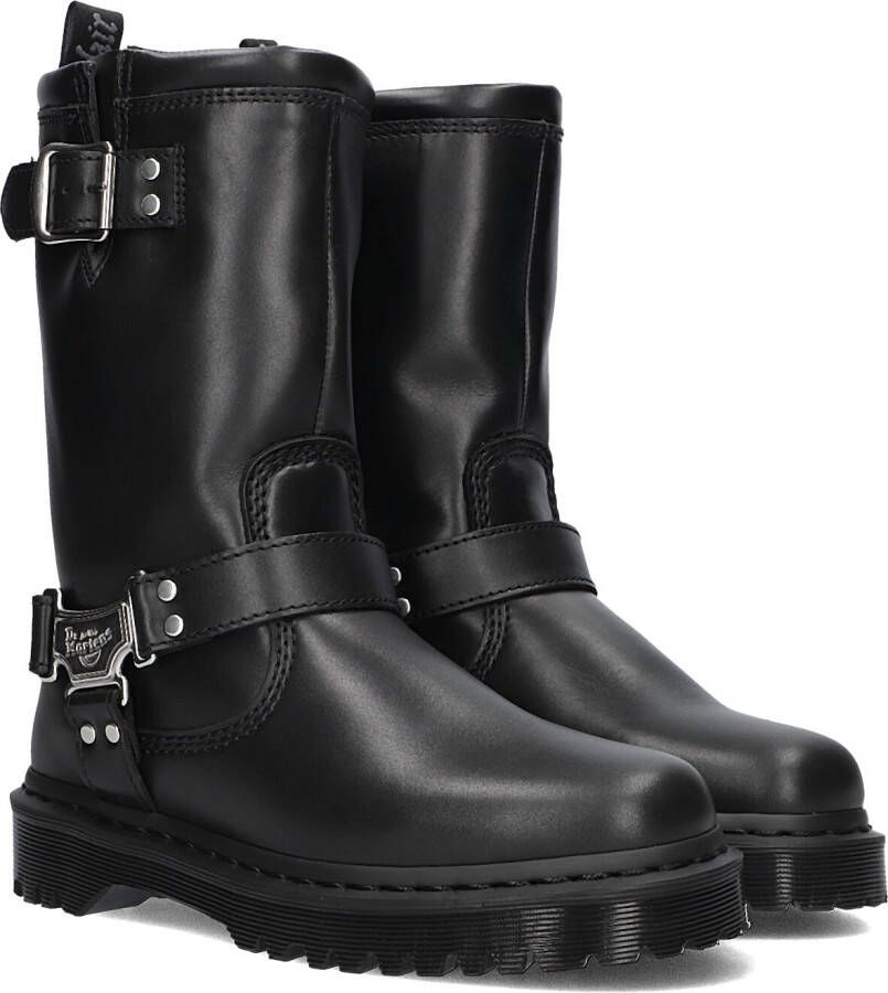 Dr martens Dr. Martens Anistone Hi biker boot black Leer Dames