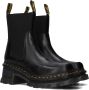 Dr. Martens Zwarte leren enkellaarzen Black Dames - Thumbnail 1