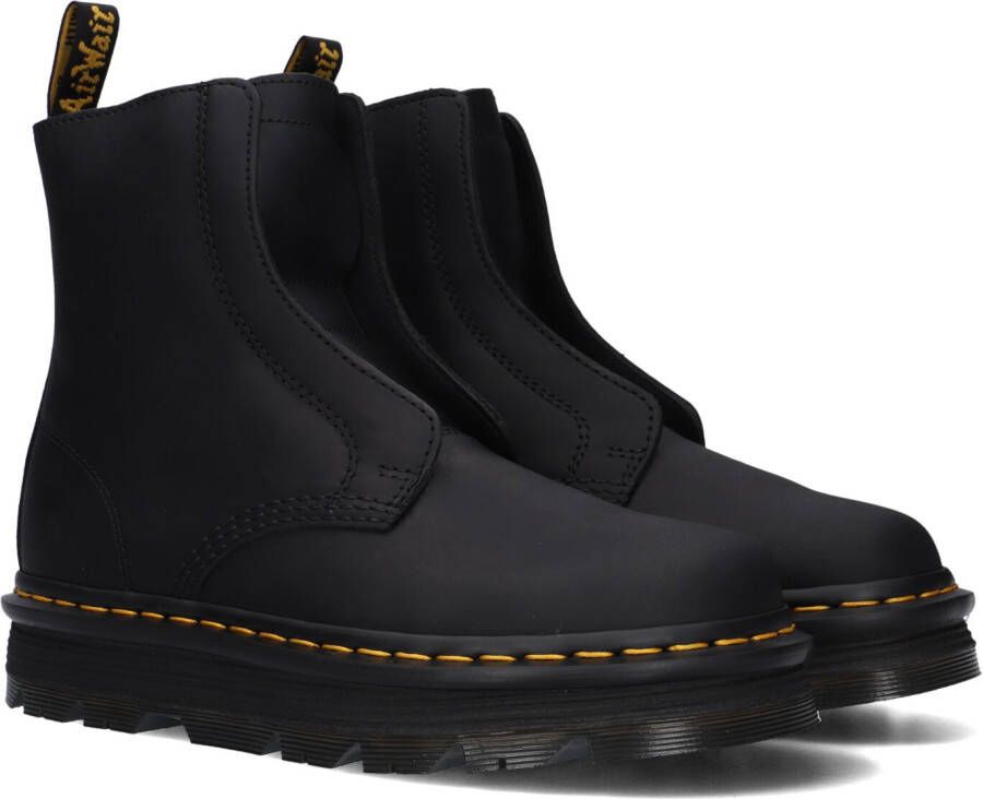 Dr. Martens Laarzen ZebZag Lace Less Laceless Boot Black Wyoming