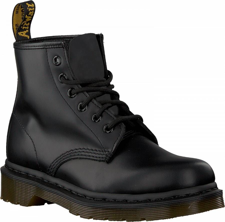 dr martens black 101 unbound 6 eye boots