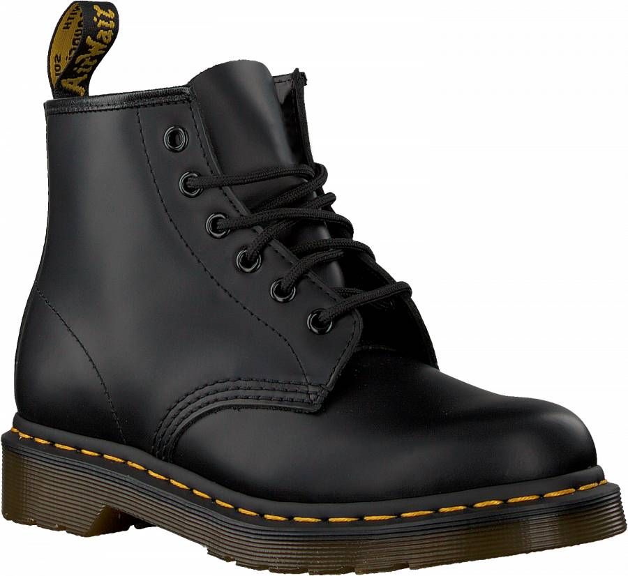 Vertellen Specialist mobiel Dr Martens Dr. Martens 1460 PASCAL BLACK VIRGINIA Volwassenen  VeterlaarzenHalf hoge schoenen Kleur Zwart - Schoenen.nl