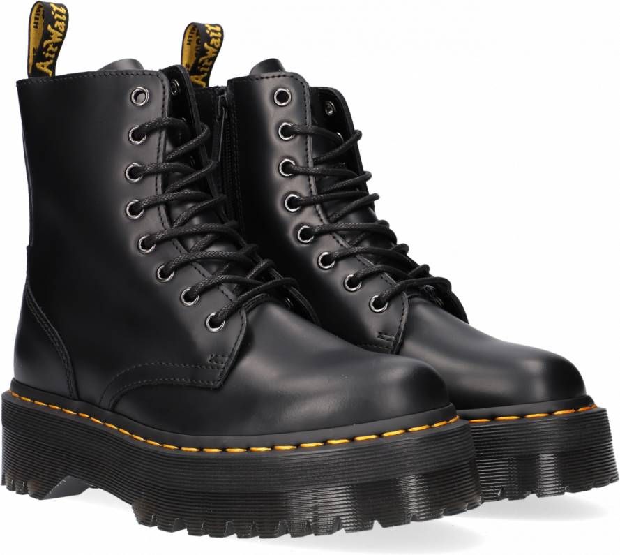 Dr Martens Dr. Martens SINCLAIR BLACK MILLED NAPPA Volwassenen VeterlaarzenHalf hoge schoenen Kleur Zwart