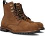 Bruin Tinten Laois Veterboots Laarzen Met Veters Heren Bruin - Thumbnail 1