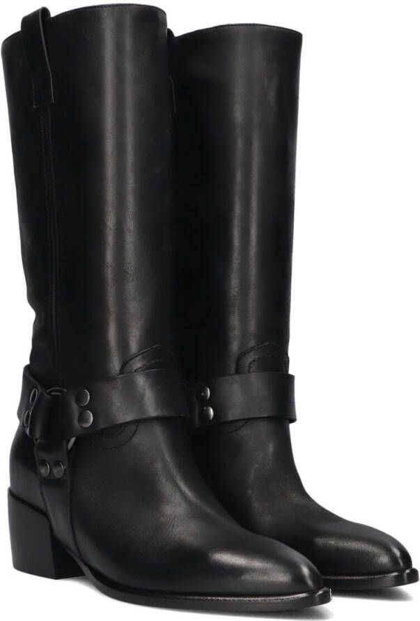 ELENA IACHI Zwarte Biker Boots E3927