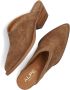 Alpe City-Western Stijl Cognac Muiltjes Brown Dames - Thumbnail 5