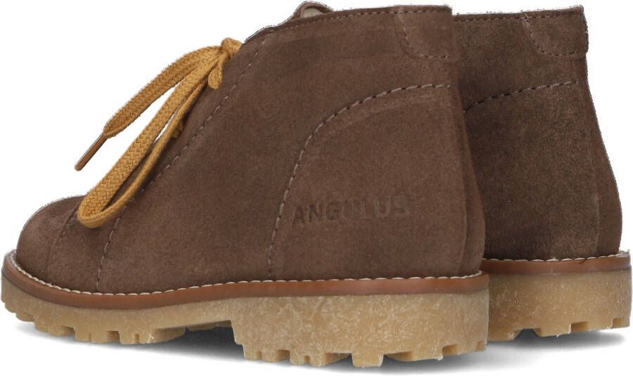 ANGULUS Taupe Veterschoenen 9222