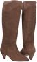 Anonymous Copenhagen Taupe Suede Stiletto Laarzen Brown Dames - Thumbnail 6