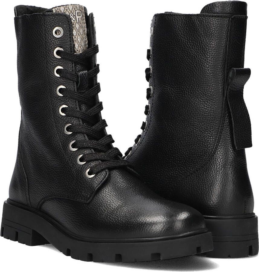 APPLES & PEARS Zwarte Boots B0012707