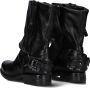 A.s.98 B80220 Enkellaarsjes Enkelboots met rits Dames Zwart - Thumbnail 5