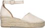 AYANA Yu689 Espadrilles Zomer Schoenen Dames Beige - Thumbnail 3