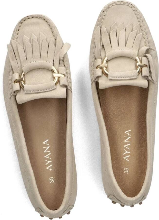 AYANA Beige Mocassins 1268