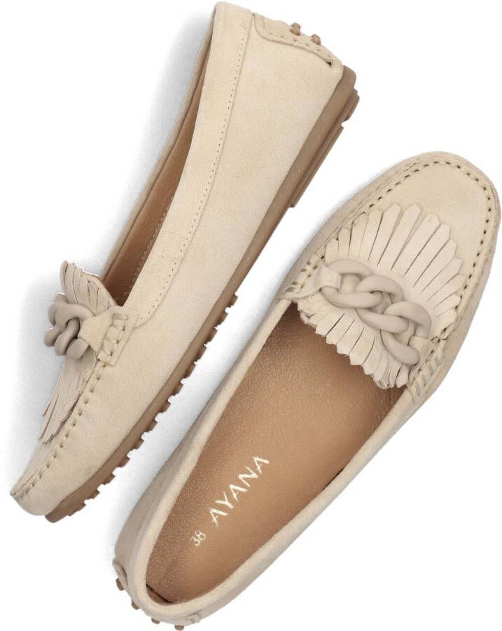 AYANA Beige Mocassins 24-1248