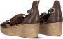 AYANA Sandalen Dames 722007 Maat: 35 Materiaal: Leer Kleur: Cognac - Thumbnail 3