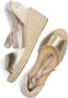 AYANA Yu127 Espadrilles Zomer Schoenen Dames Goud - Thumbnail 6