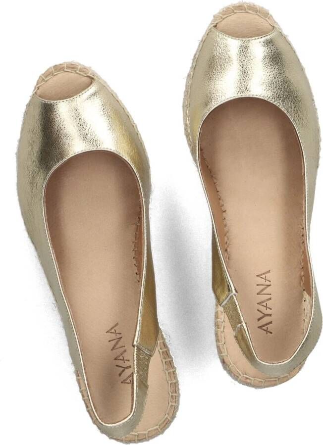 AYANA Gouden Espadrilles Yu165