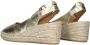 AYANA Espadrilles Dames Yu669 Maat: 38 Materiaal: Leer Kleur: Goud - Thumbnail 3