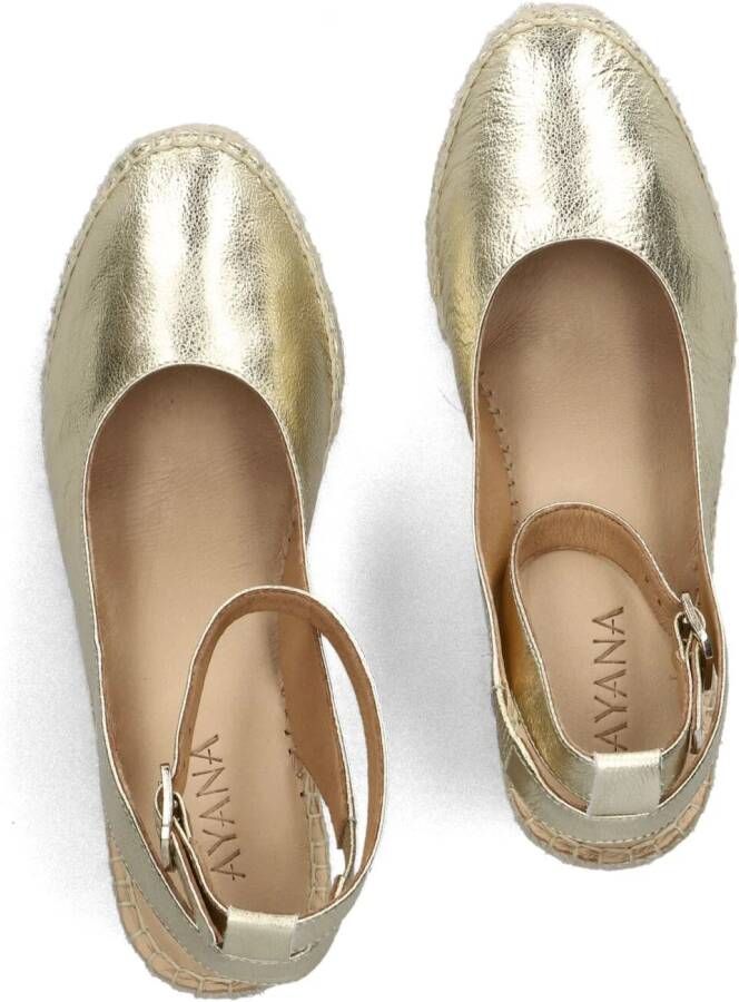 AYANA Gouden Espadrilles Yu669