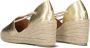 AYANA Espadrilles Dames Yu688 Maat: 42 Materiaal: Leer Kleur: Goud - Thumbnail 4