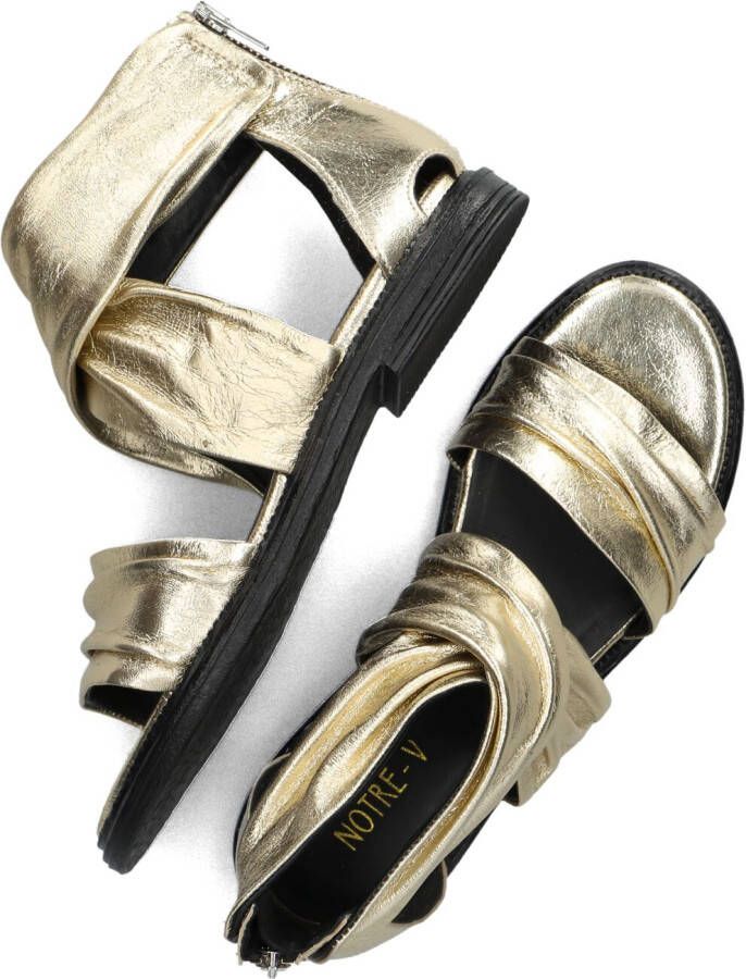 NOTRE-V Gouden Sandalen 1gamba102