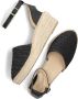 AYANA Yu644 Espadrilles Zomer Schoenen Dames Zwart - Thumbnail 6