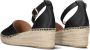 AYANA Espadrilles Dames Yu689 Maat: 41 Materiaal: Leer Kleur: Zwart - Thumbnail 4