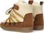 Bear & Mees Bruin Tinten B&m Snowboats Veterboots Laarzen Met Veters Meisjes Beige - Thumbnail 3