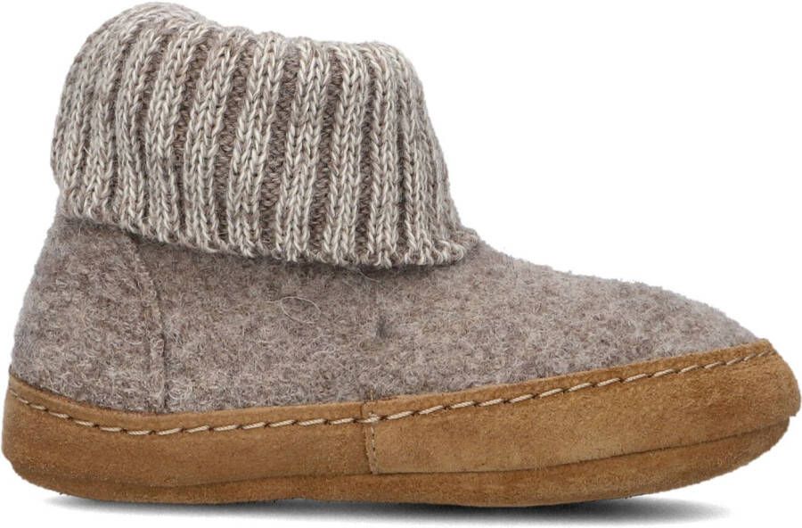 BERGSTEIN Beige Pantoffels Cozy Lux