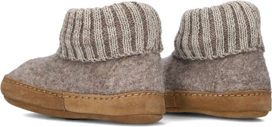 BERGSTEIN Beige Pantoffels Cozy Lux