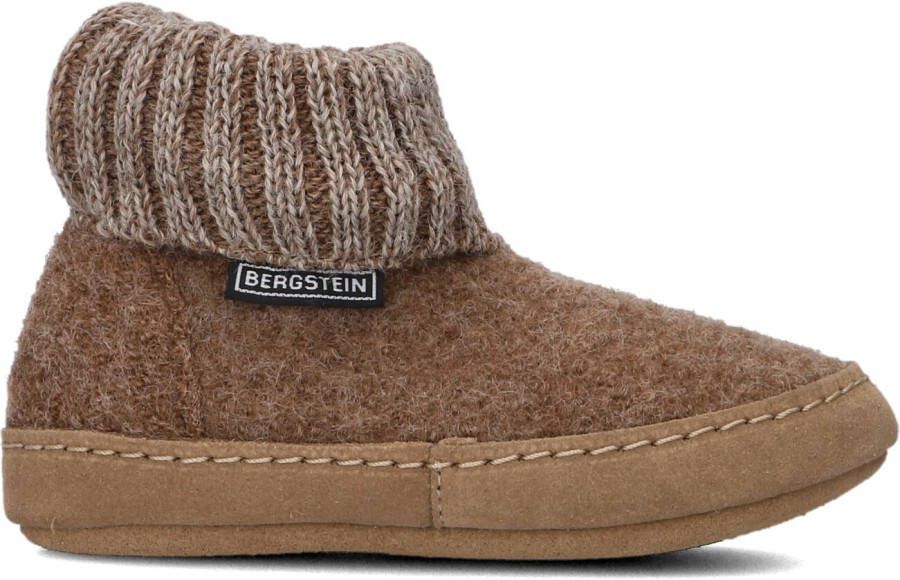 BERGSTEIN Bruine Pantoffels Cozy Lux