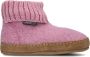 Bergstein Cozy Lux Sloffen Unisex Junior Pink - Thumbnail 4