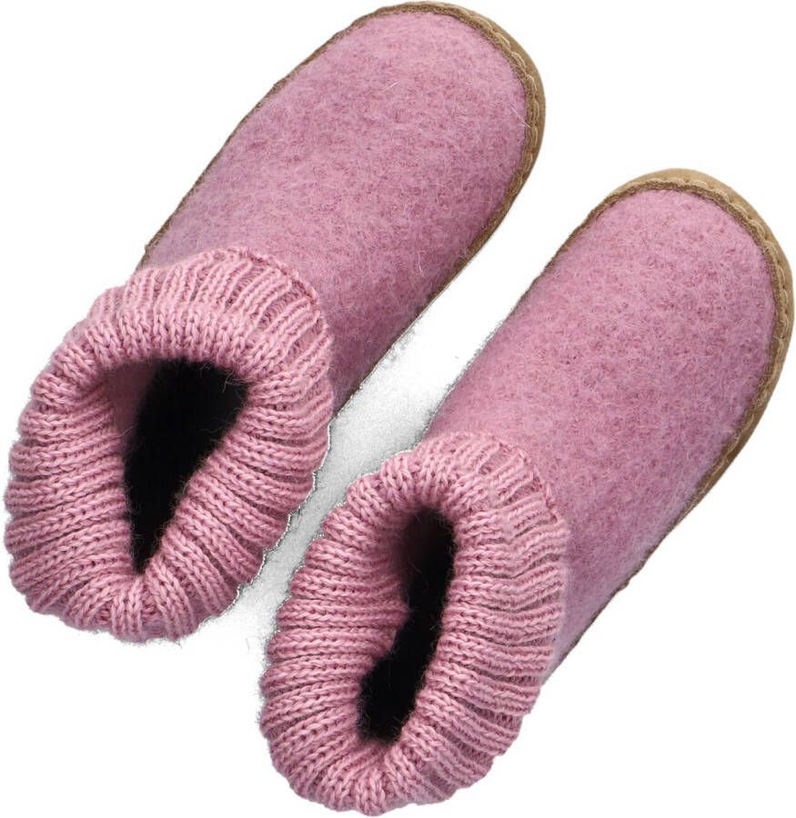 BERGSTEIN Roze Pantoffels Cozy Lux