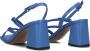 Bibi Lou Blauwe Sandaal met Vierkante Neusbandjes Blue Dames - Thumbnail 5